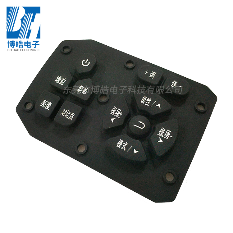 提供精密機(jī)械設(shè)備硅膠按鍵來(lái)圖來(lái)樣開模定制